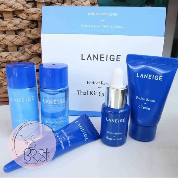 کیت ۵ عددی ضد چروک و آبرسان برند لانیژ لاین perfect renew - Image 2
