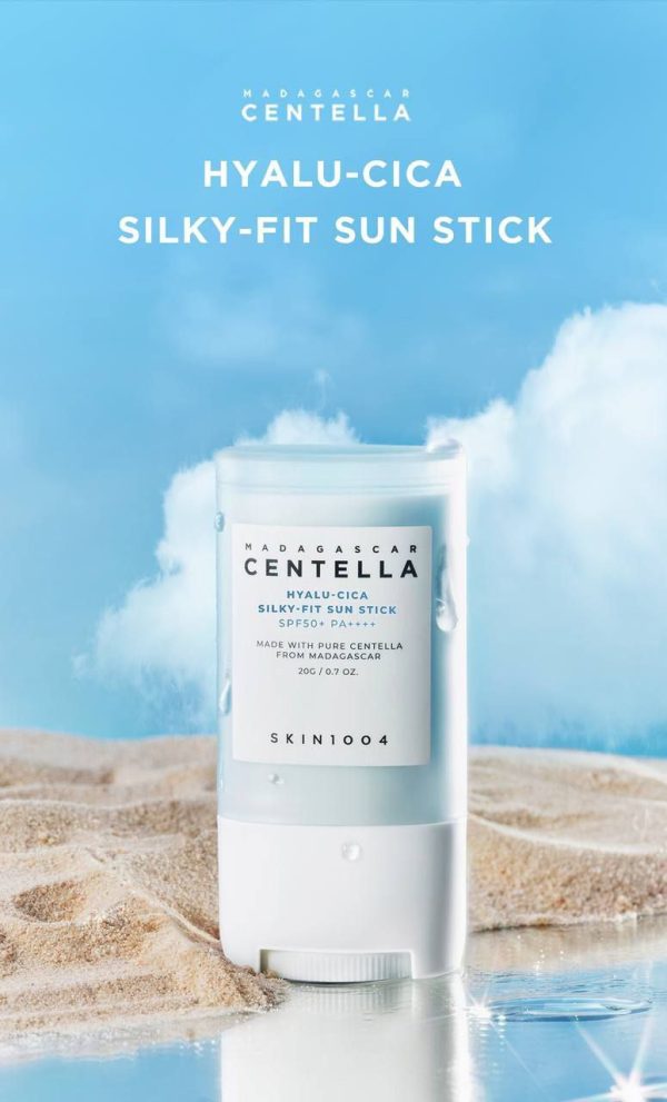 استیک ضد آفتاب هیالو-سیکا سنتلا ماداگاسکار SKIN1004 Silky-fit