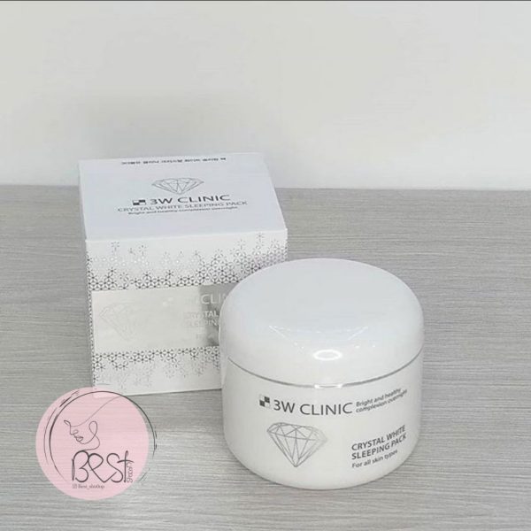 کرم شب درمانی آبرسان و روشن‌کننده برند 3W Clinic