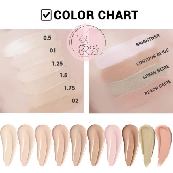 کانسیلر مایع با پوشانندگی بالا (دارای 20 SPF ☀️) برند The Saem - Image 6