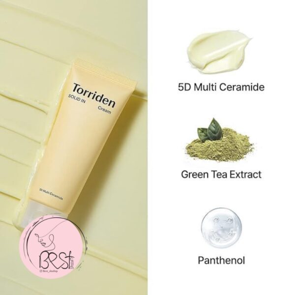 خرید کرم مرطوب‌کننده و آبرسان Torriden Solid-In Ceramide | تقویت سد پوستی - Image 8